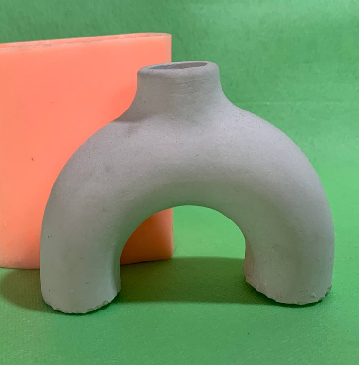 گلدان نیم دونات