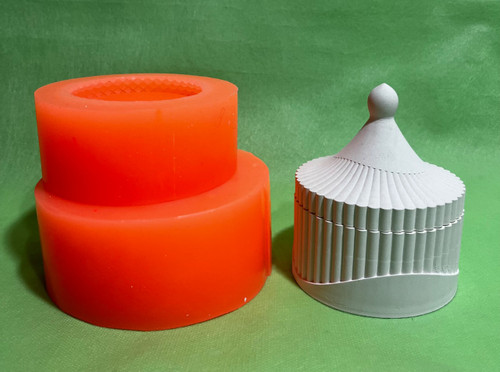 قندان نیمه شیار دار